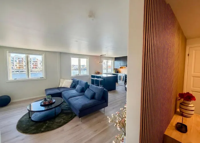 Modern Waterfront 4br With Dock & Free Parking Leilighet *